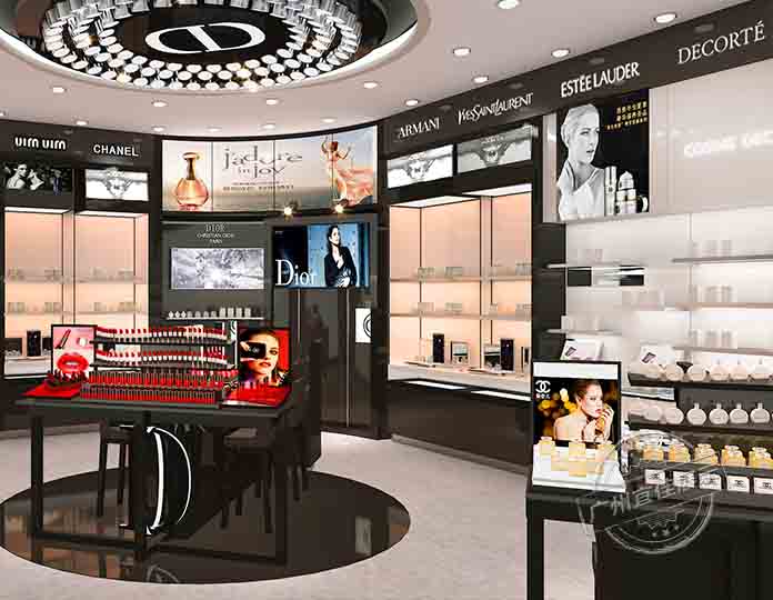 化妝品烤漆展柜工廠