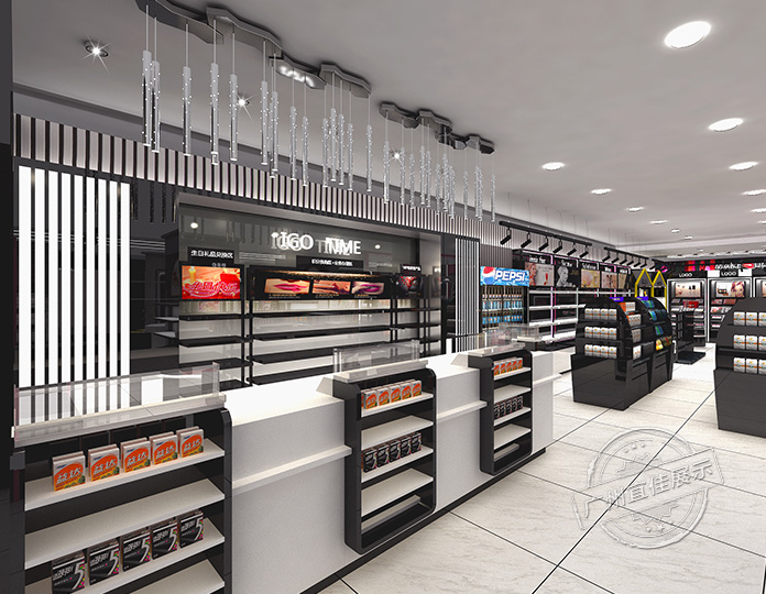 內(nèi)嵌式化妝品展柜