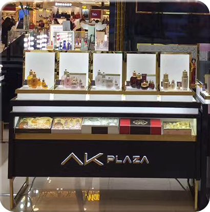 商場(chǎng)化妝品展柜