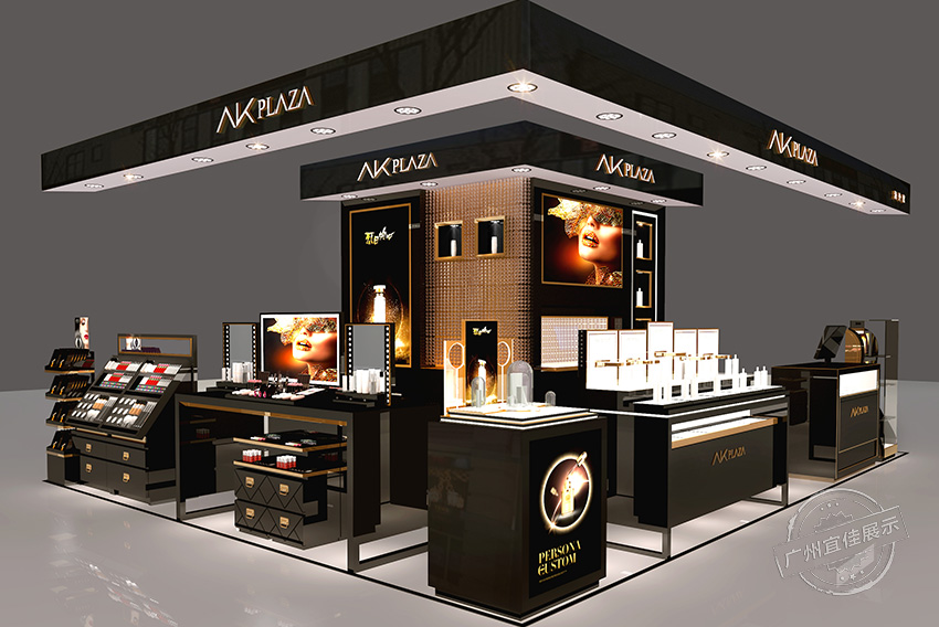 商場(chǎng)化妝品展柜