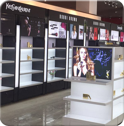 免稅店化妝品展柜