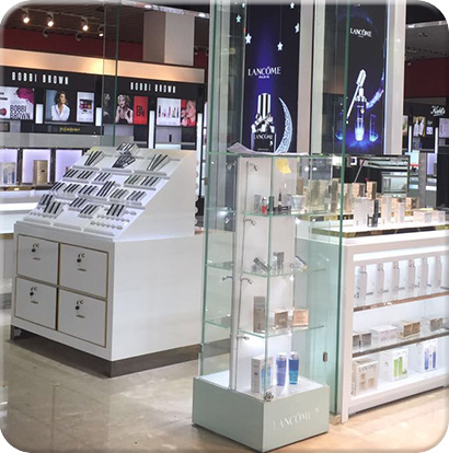 免稅店化妝品展柜