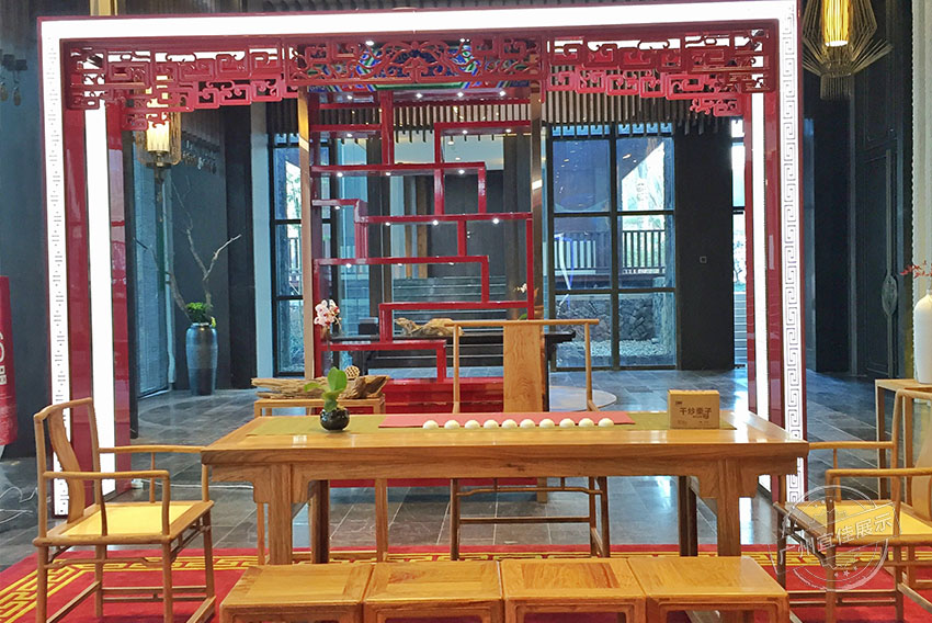 實木化妝品展柜