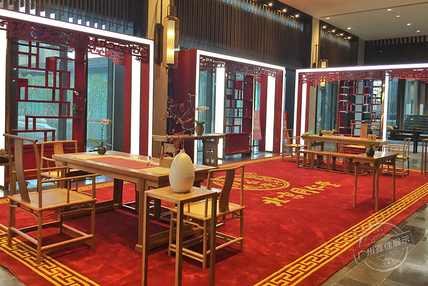 實木化妝品展柜