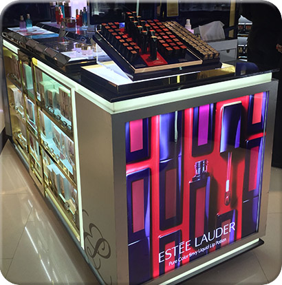 高端化妝品展柜定做
