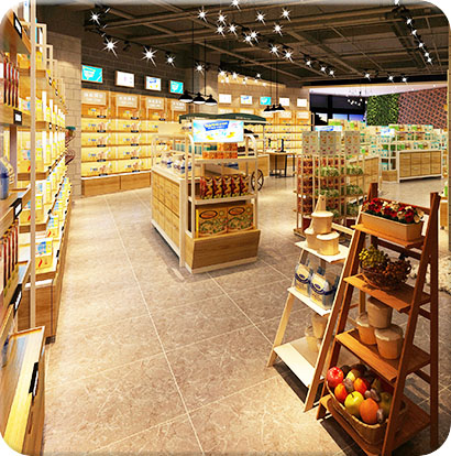 飾面板化妝品展柜