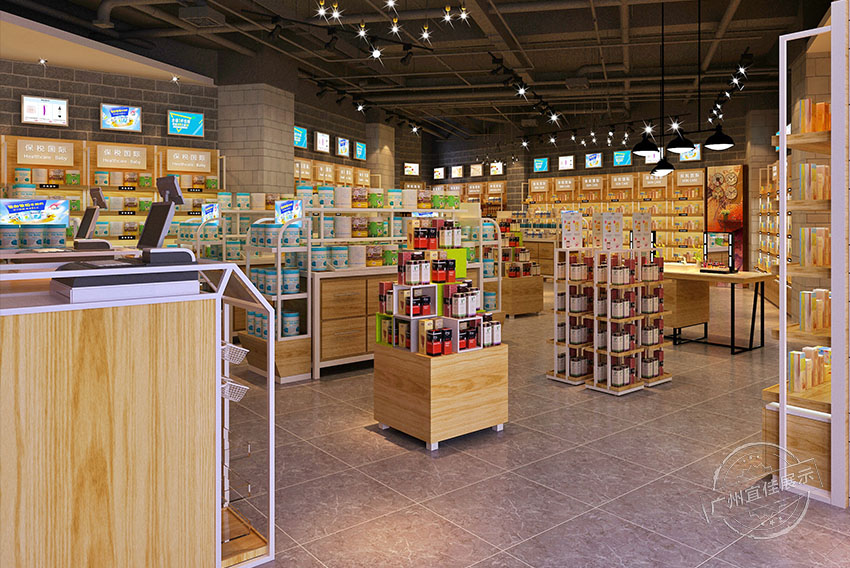 飾面板化妝品展柜