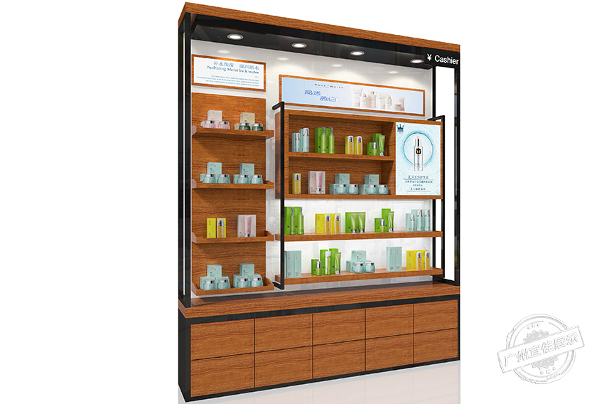 化妝品整店輸出展柜
