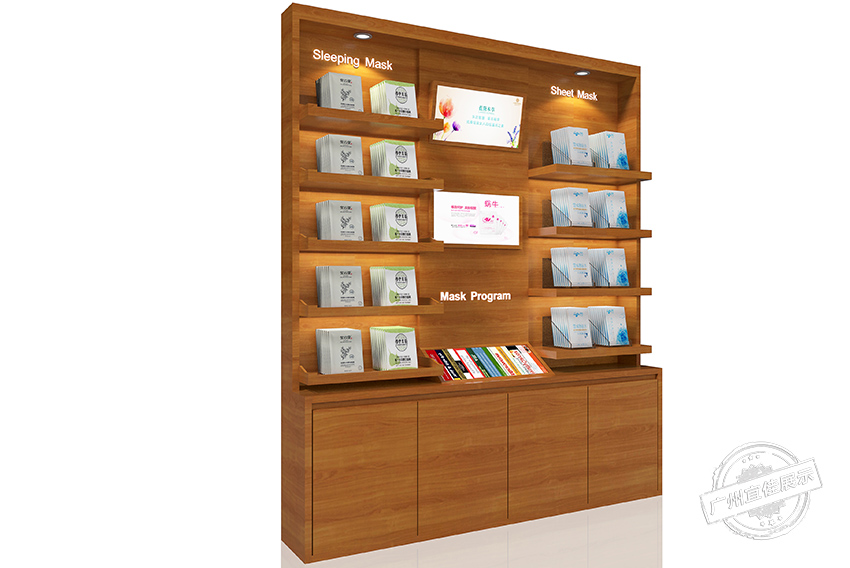 化妝品整店輸出展柜