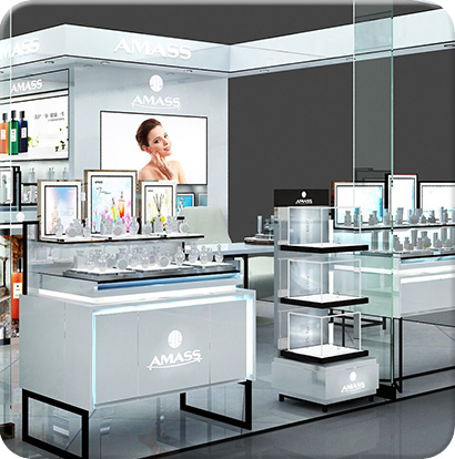 化妝品商場(chǎng)展柜