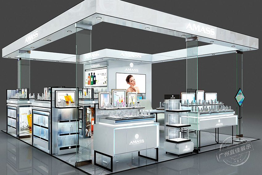 化妝品商場(chǎng)展柜