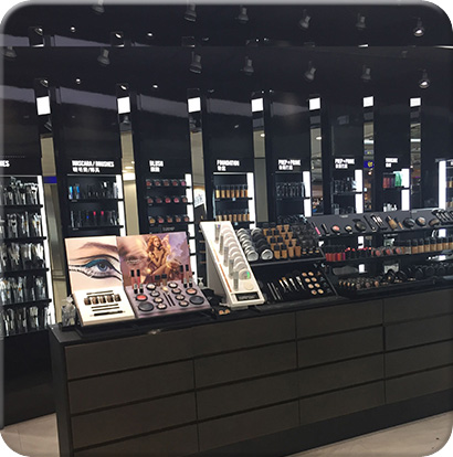 化妝品彩妝展柜