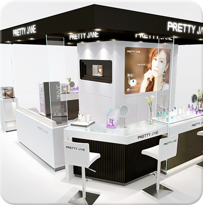 商場化妝品島柜