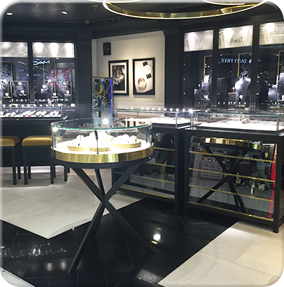高端珠寶展柜定制
