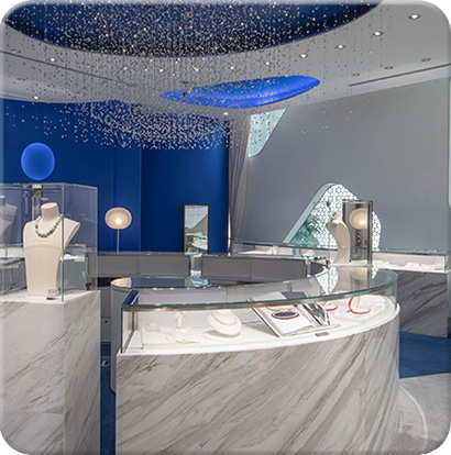 大理石飾面板珠寶展柜