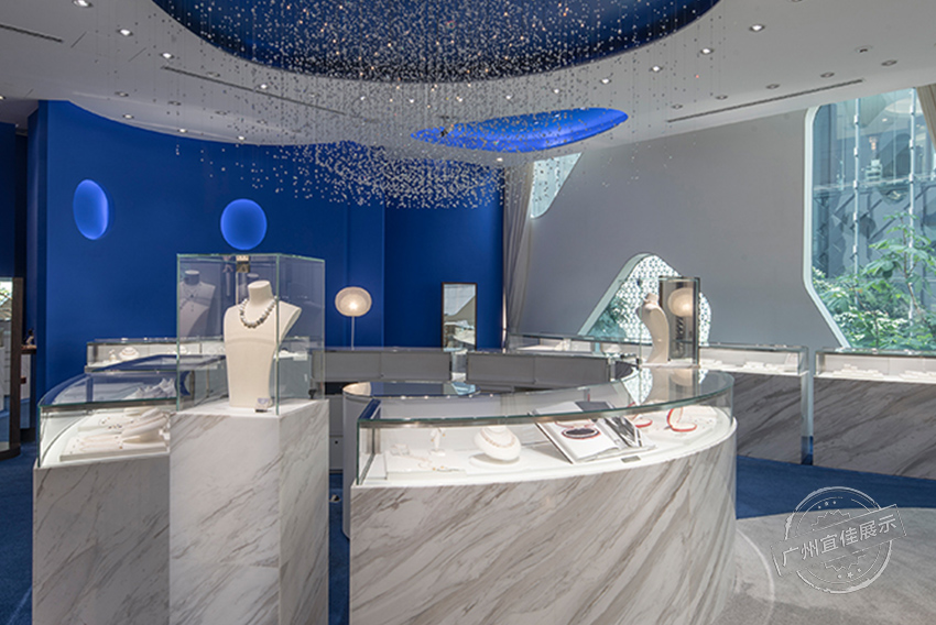 大理石飾面板珠寶展柜