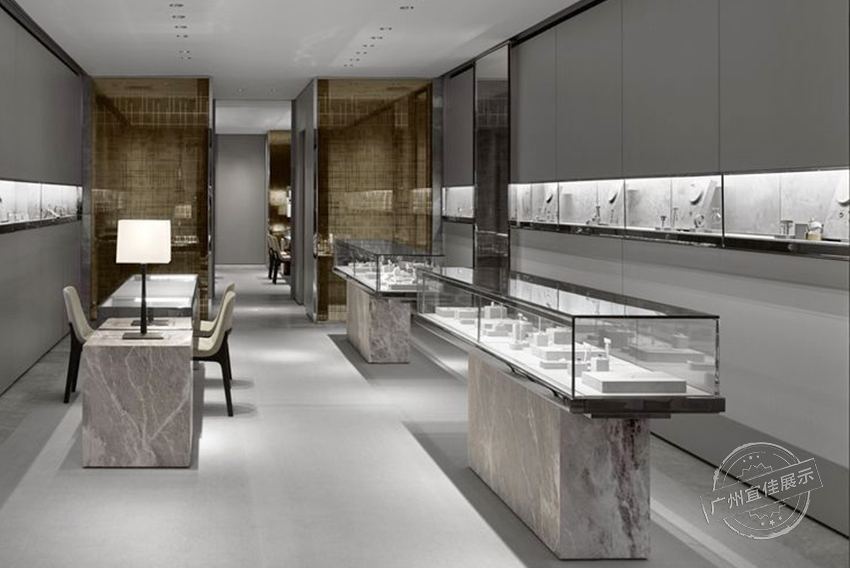 大理石飾面板珠寶展柜