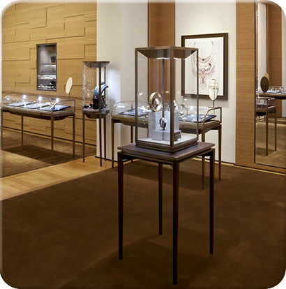 不銹鋼玻璃手表展柜