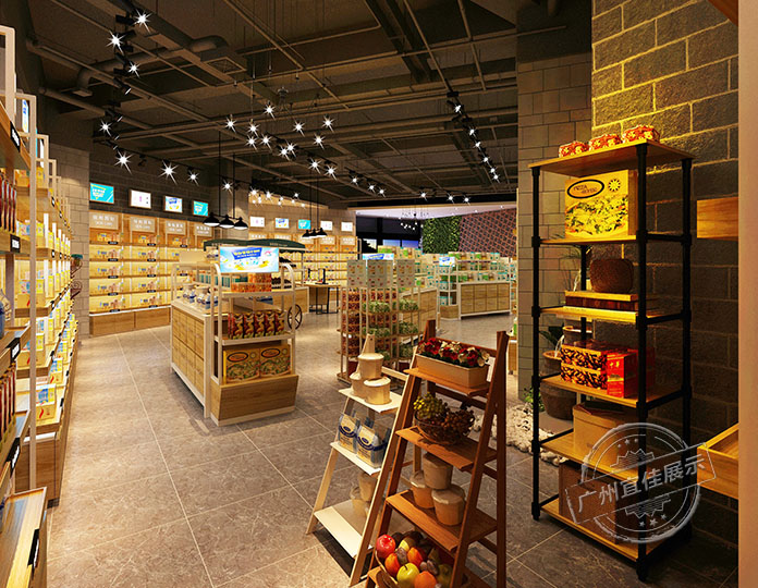 南昌化妝品展柜廠