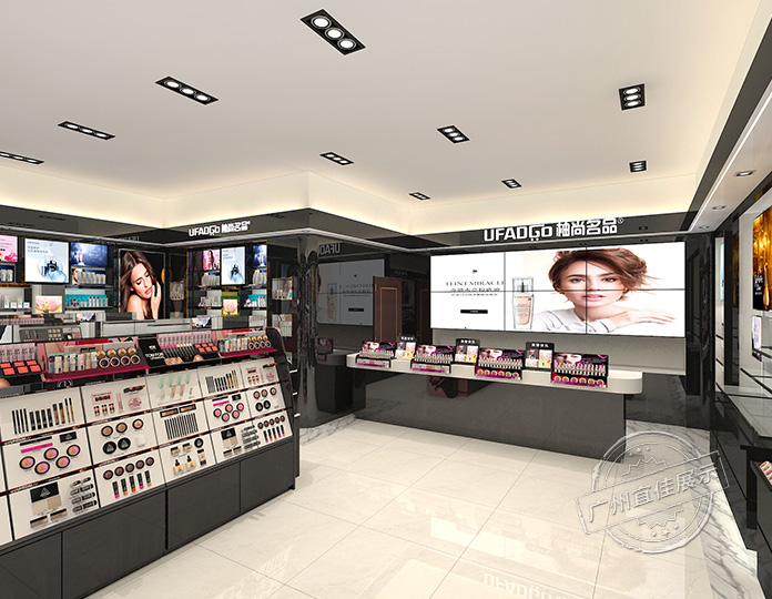化妝品展示柜設(shè)計制作