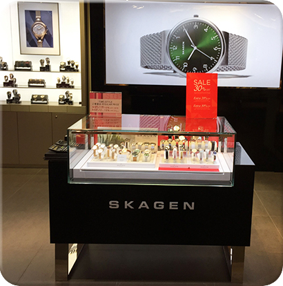 商場手表展柜