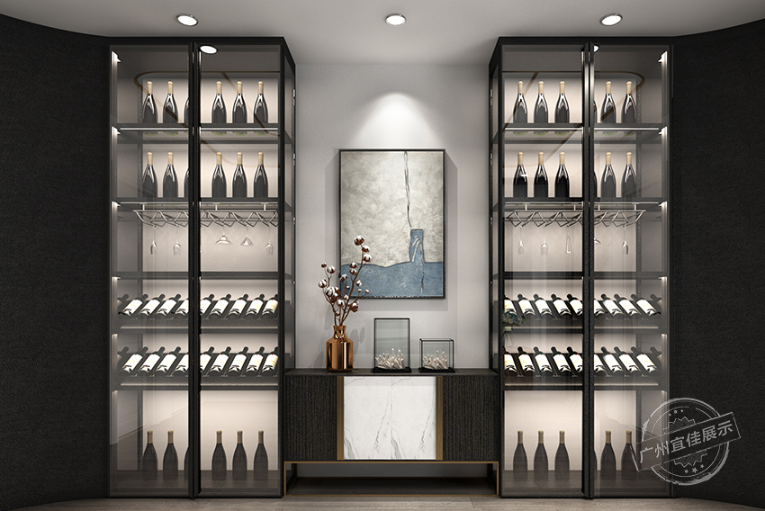 定做酒柜展示柜