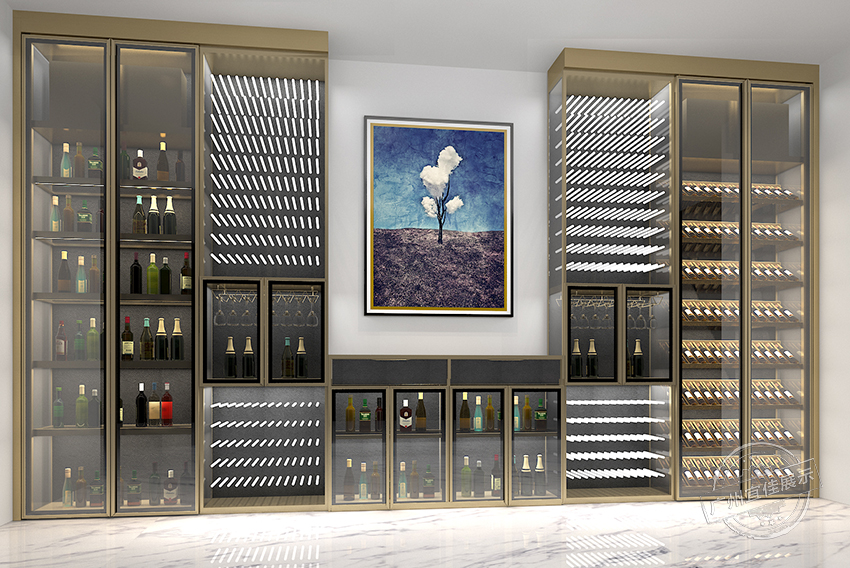 定做酒柜展示柜