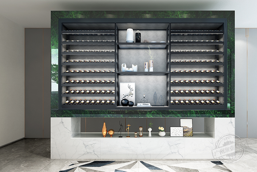 定做酒柜展示柜