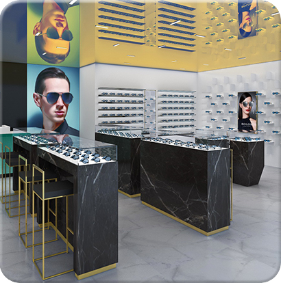 定做眼鏡專柜