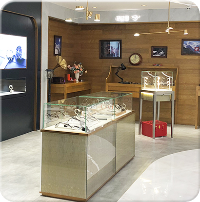 得利鐘表集團(tuán)展廳制作