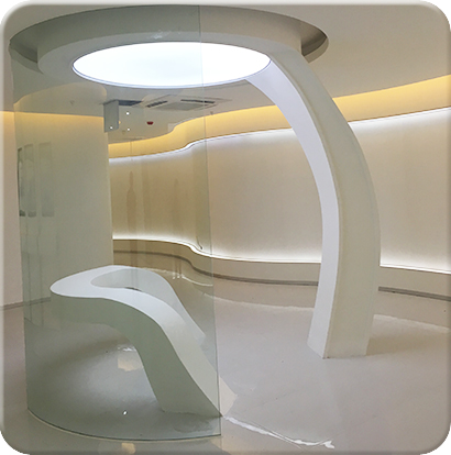 醫(yī)學(xué)辦公室展廳展柜制作