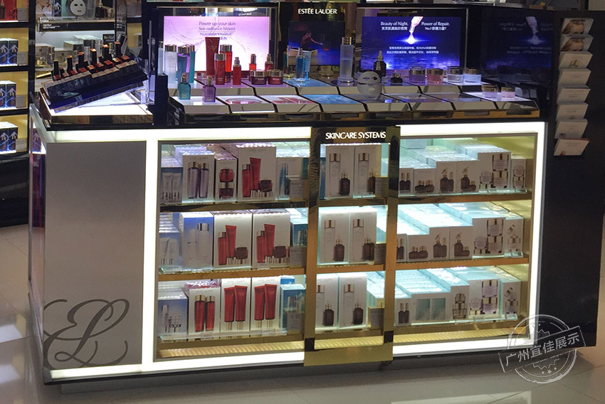 化妝品展示柜多少錢