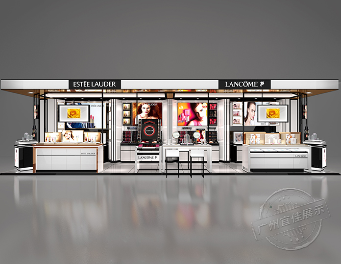 化妝品展示柜制作