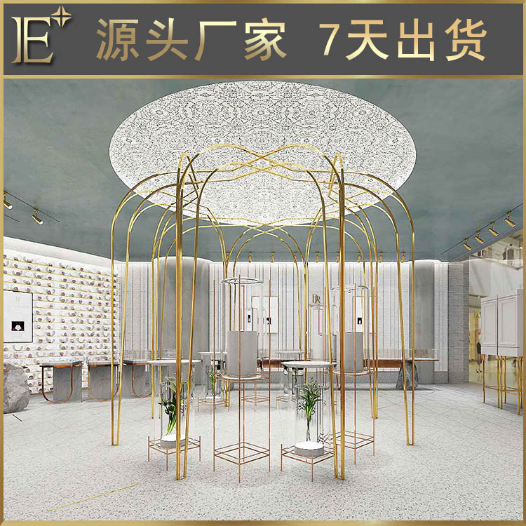 高檔不銹鋼珠寶展柜