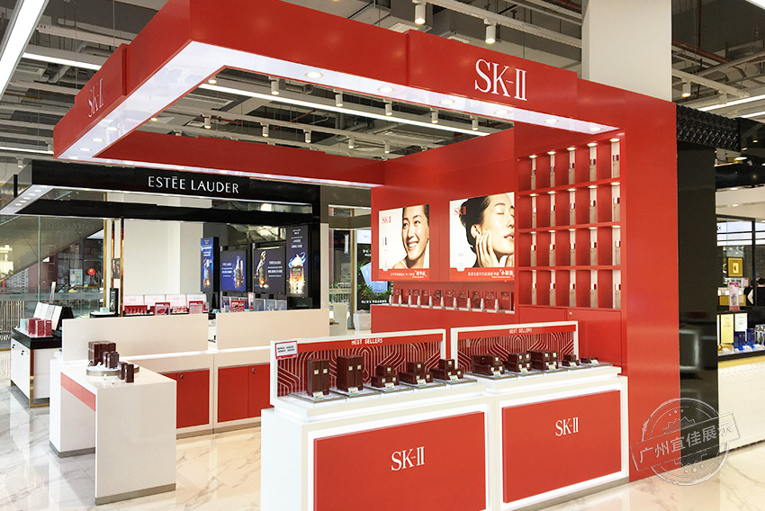 免稅店化妝品展柜