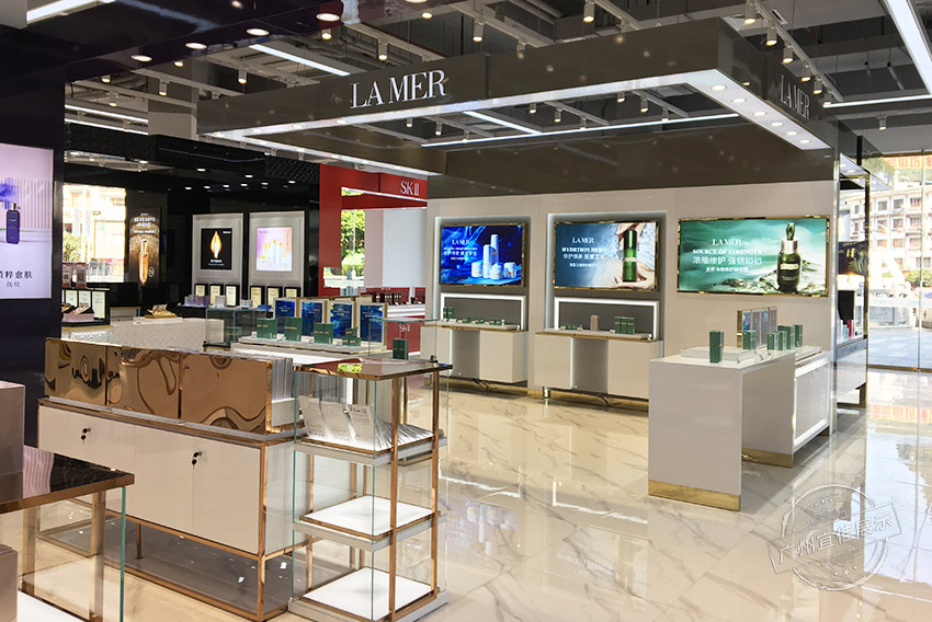 免稅店化妝品展柜