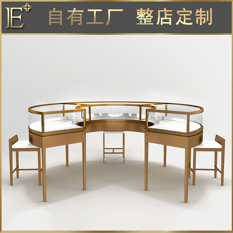 玻璃柜臺(tái)展示柜定做