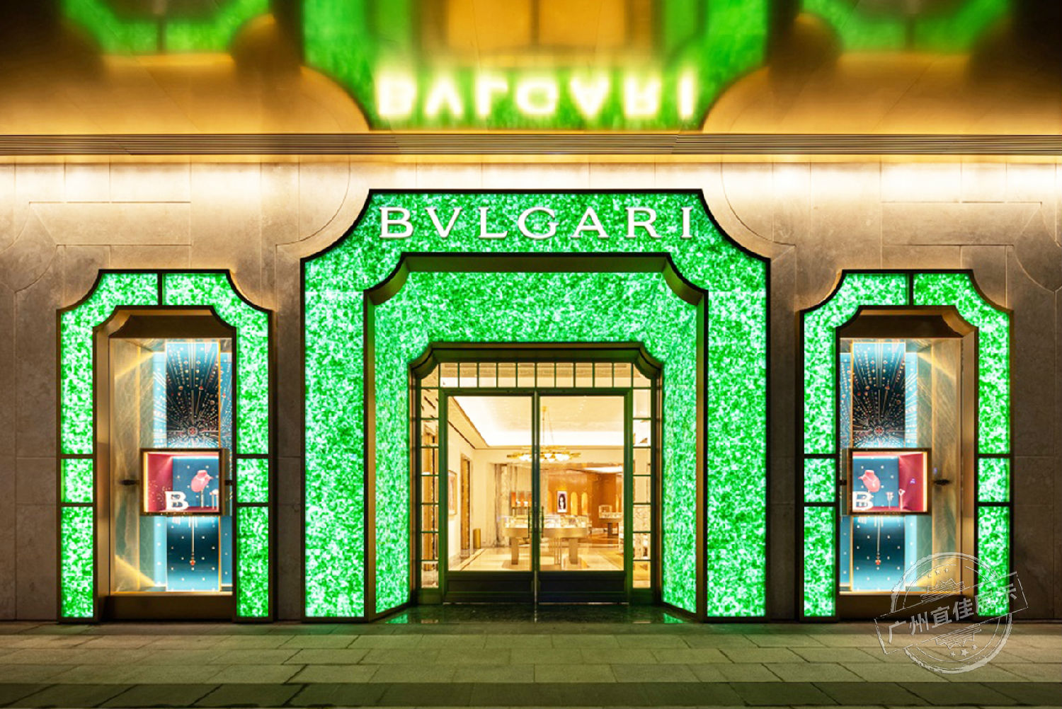 BVLGARI  珠寶展示柜