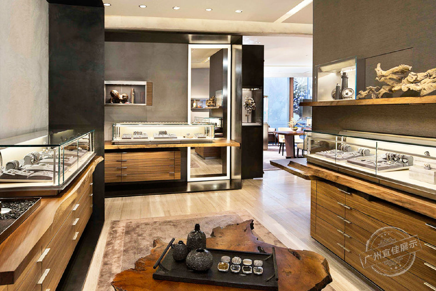 David Yurman 珠寶展柜