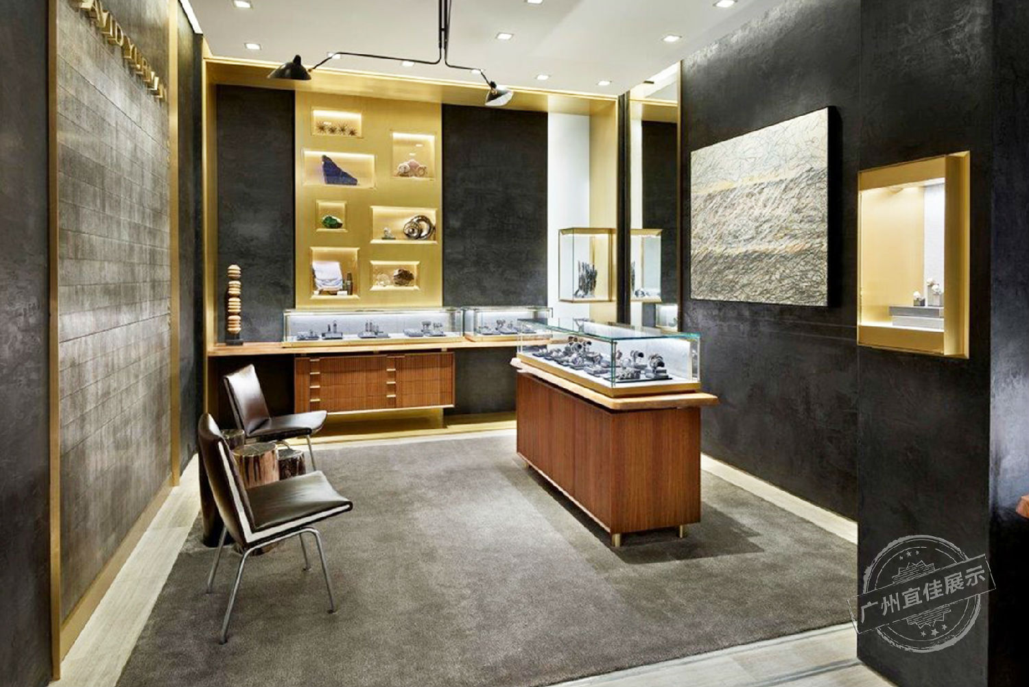 David Yurman 珠寶展柜