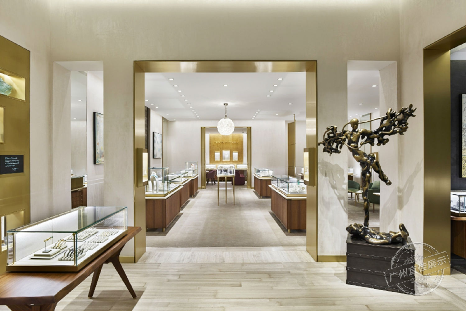 David Yurman 珠寶展柜