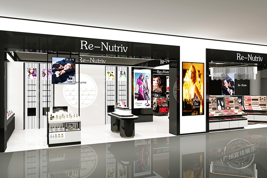 免稅店化妝品展柜