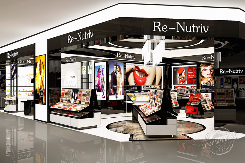 免稅店化妝品展柜