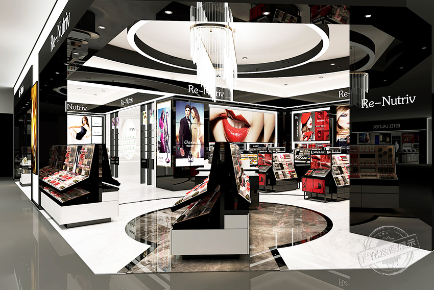 免稅店化妝品展柜