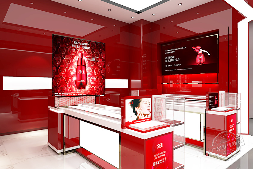 SK-II 護膚品展柜