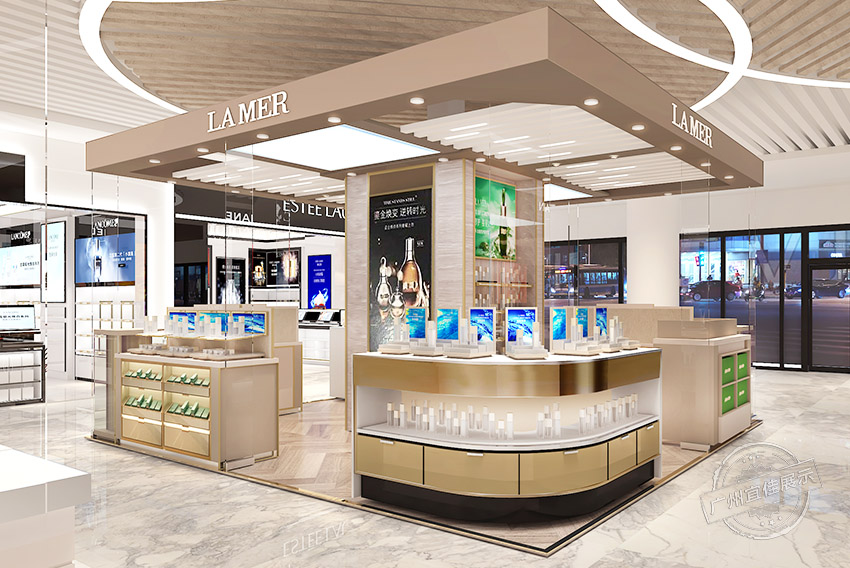 護(hù)膚品展柜定做