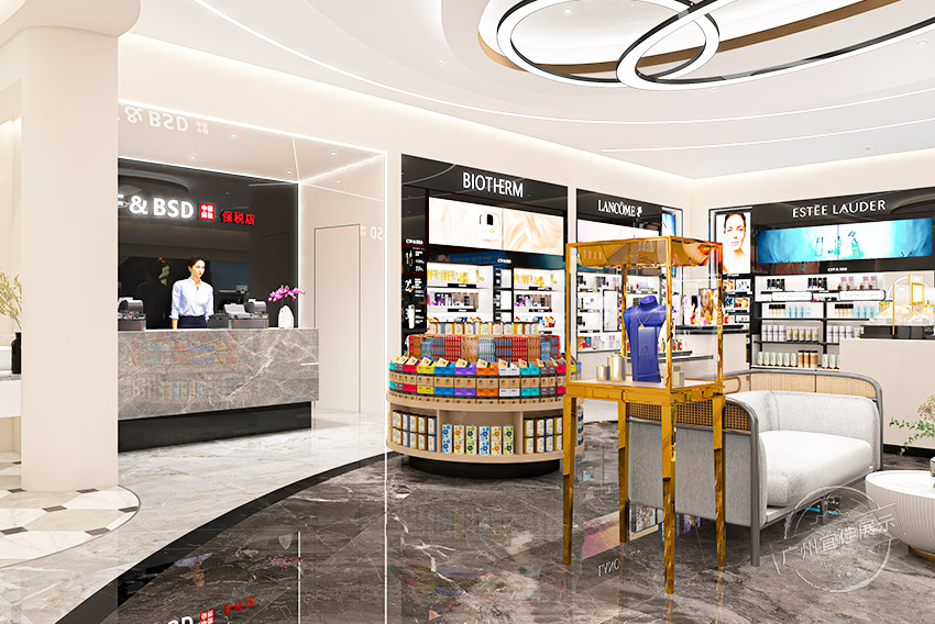 榆林 免稅店展柜