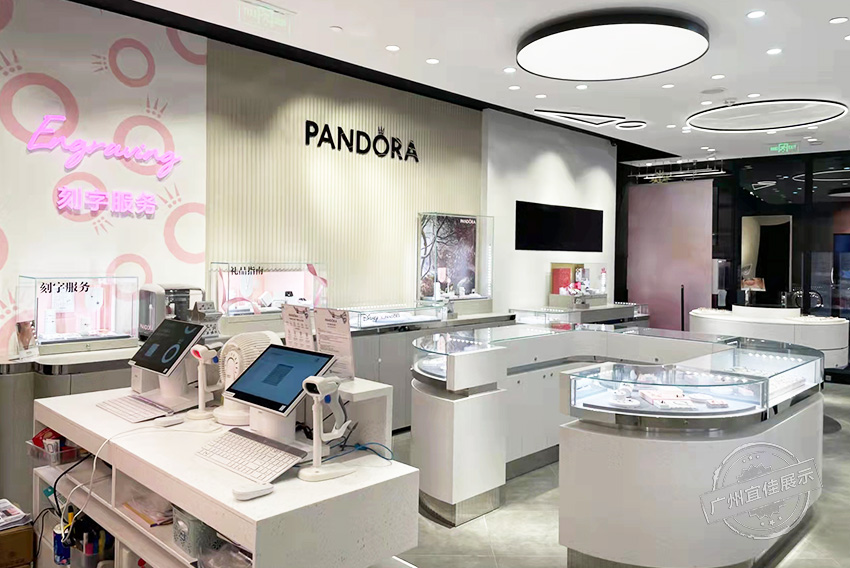 Pandora潘多拉 珠寶展柜