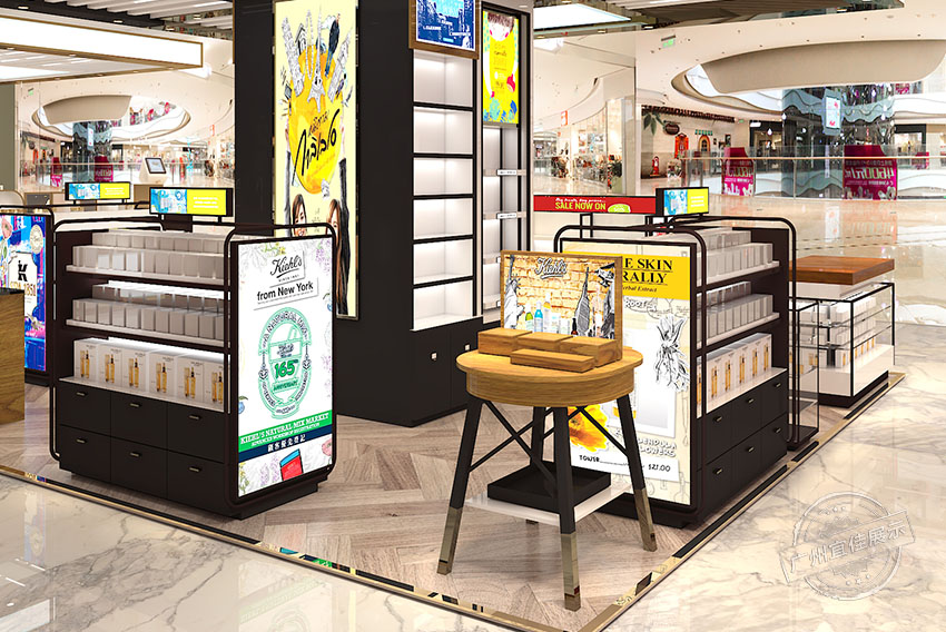 科顏氏Kiehl's 化妝品展示柜