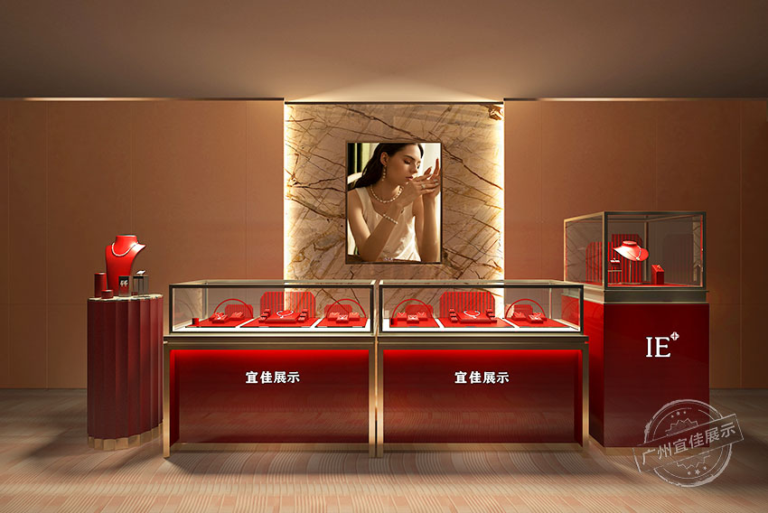 復(fù)古風(fēng)珠寶展柜